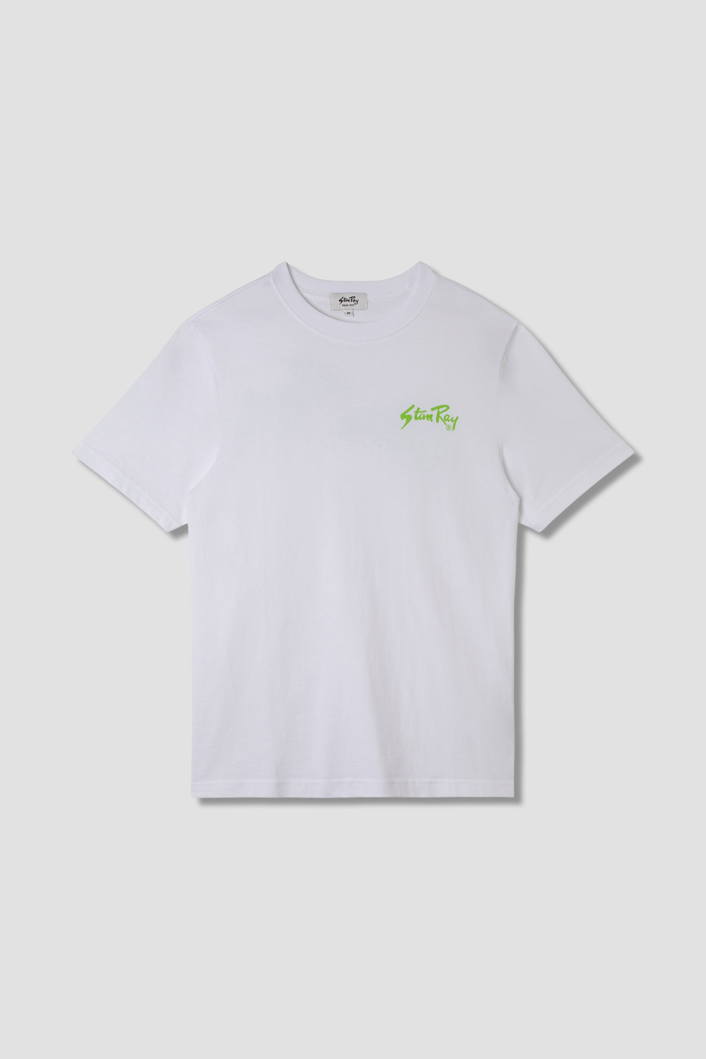 Stan OG Tee (White / Lime Green)