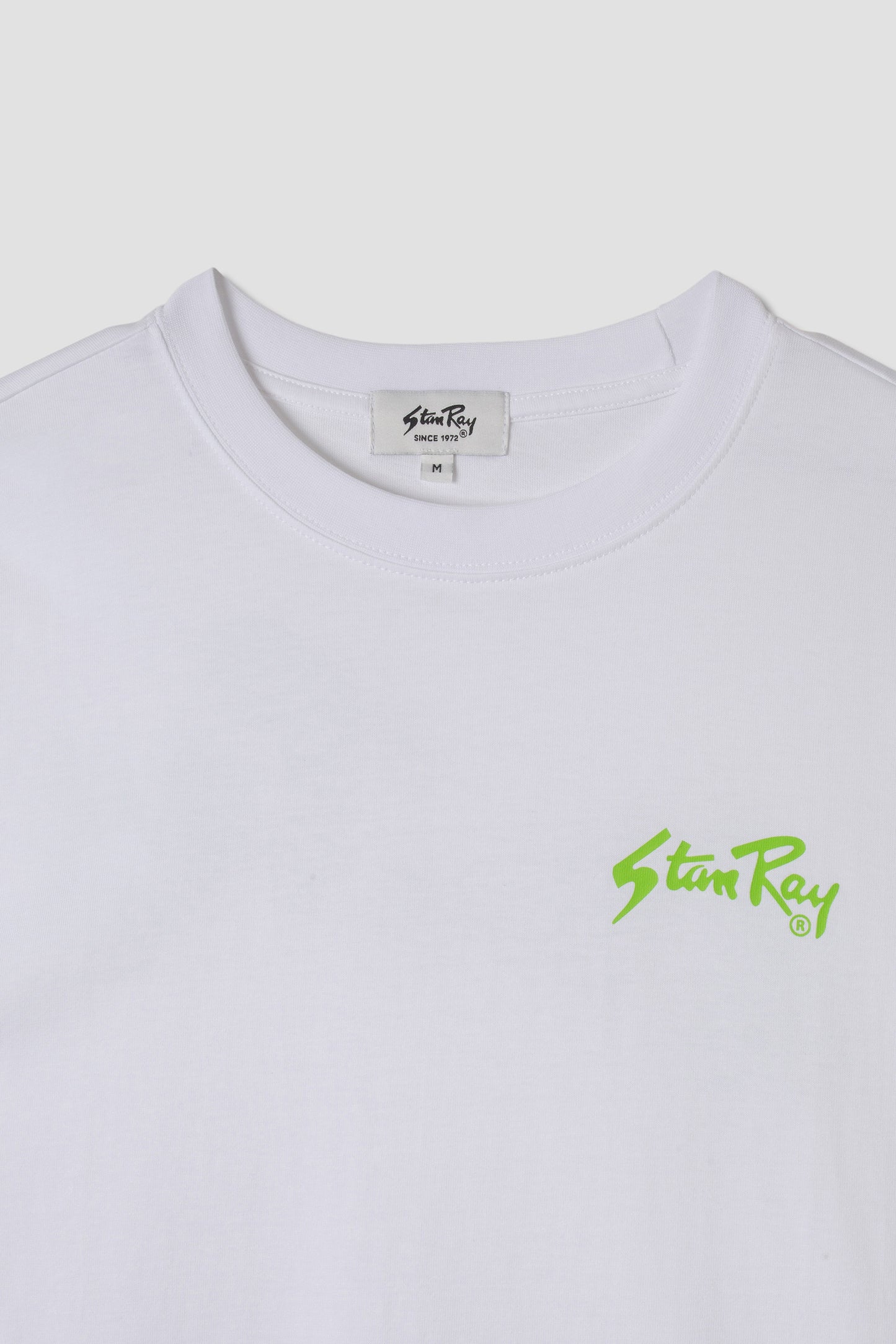 Stan OG Tee (White / Lime Green)