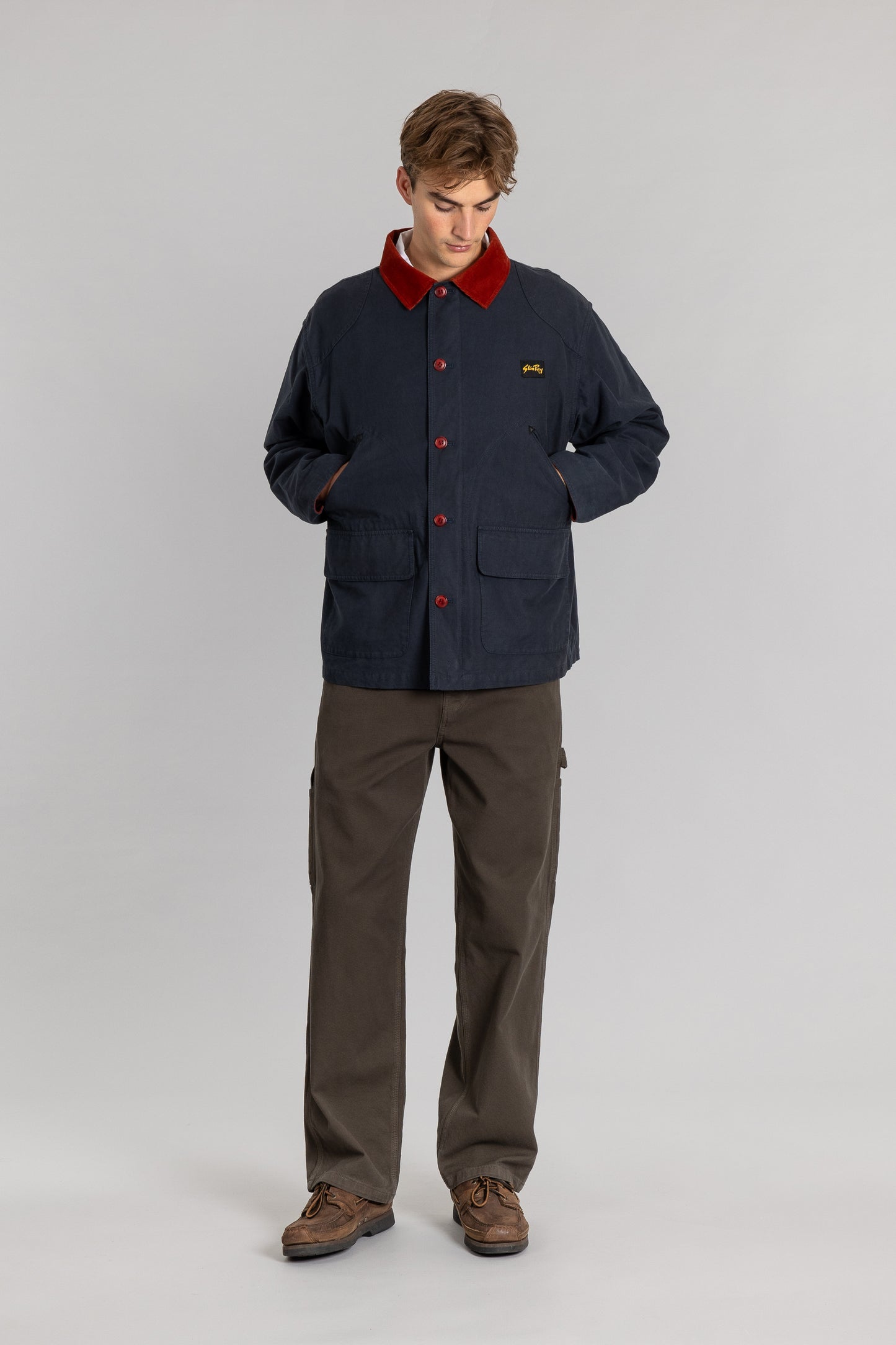 Hunters Jacket (Navy Half Panama)