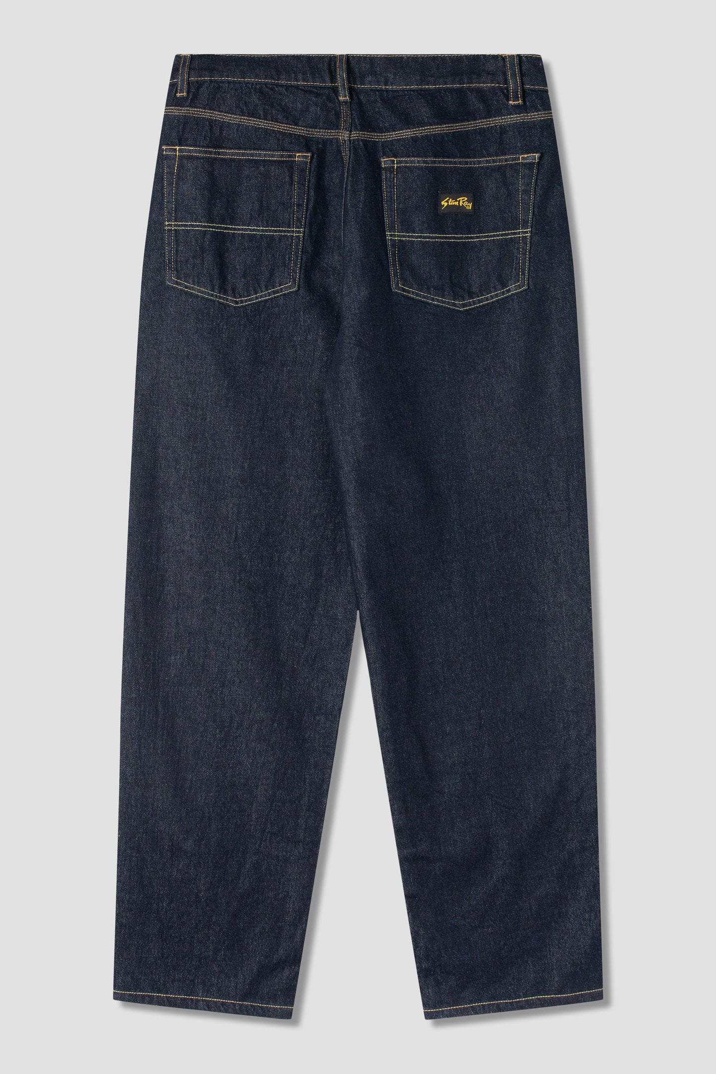 Back view of Stan Ray Taper 5 Jean, single rinse denim