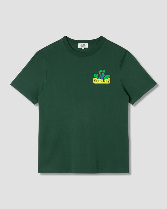 Tejas Stack Tee (Racing Green)