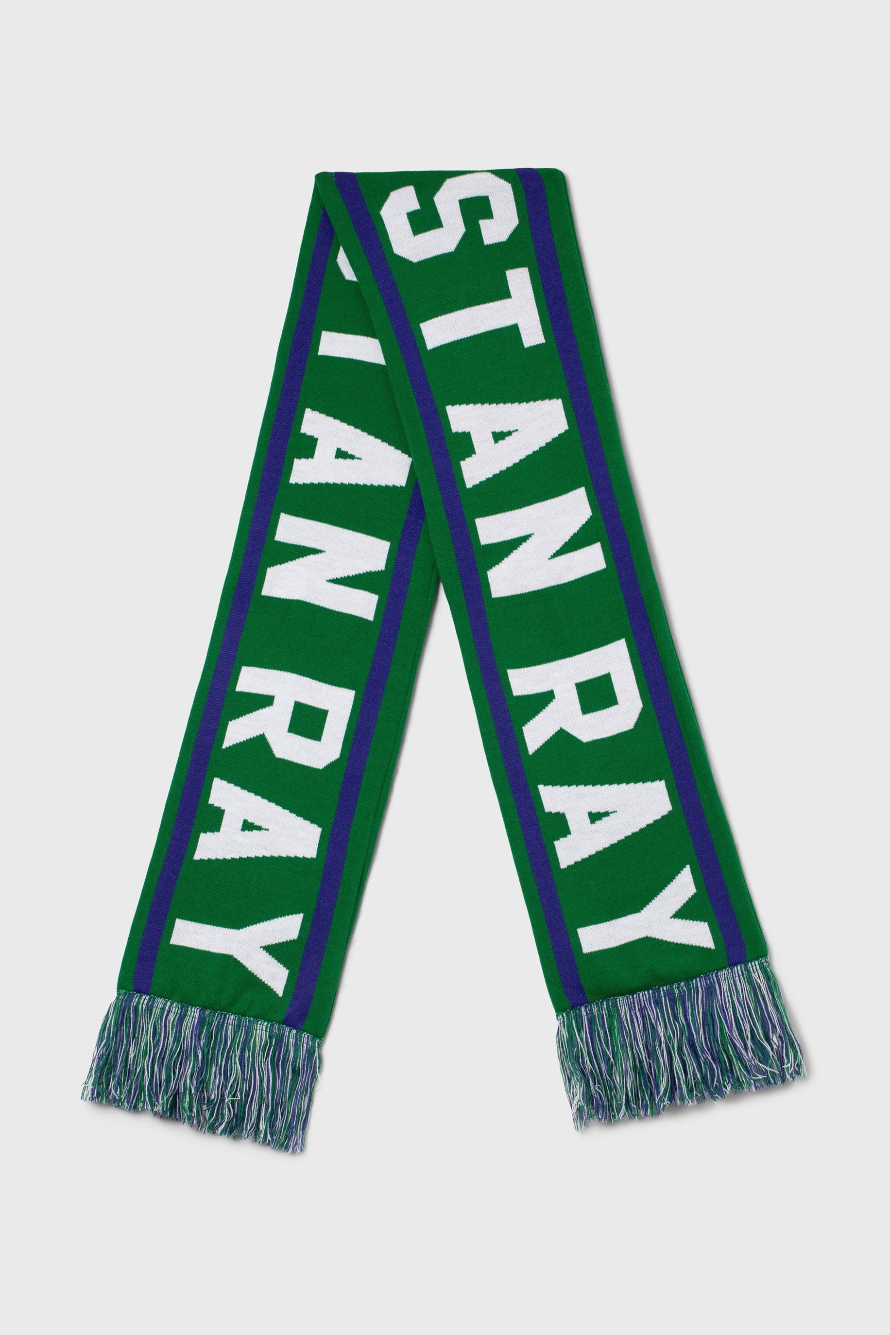 Stan Ray Terrace Scarf in Racing Green, full view