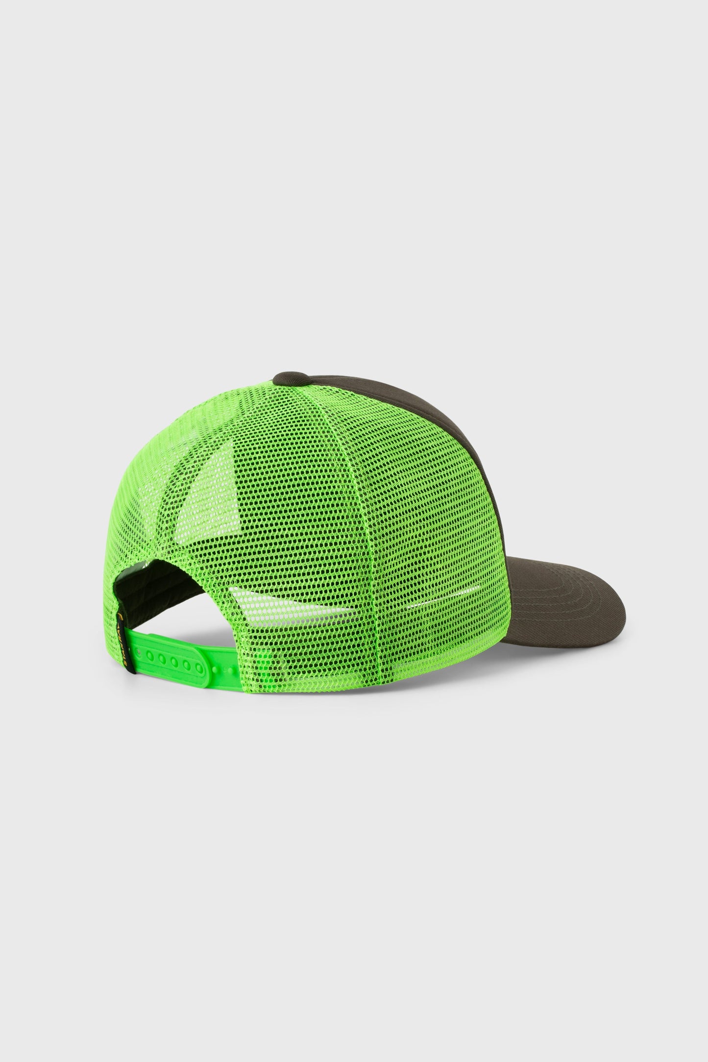 Stan Ray Trucker Cap in Peat and Lime back view