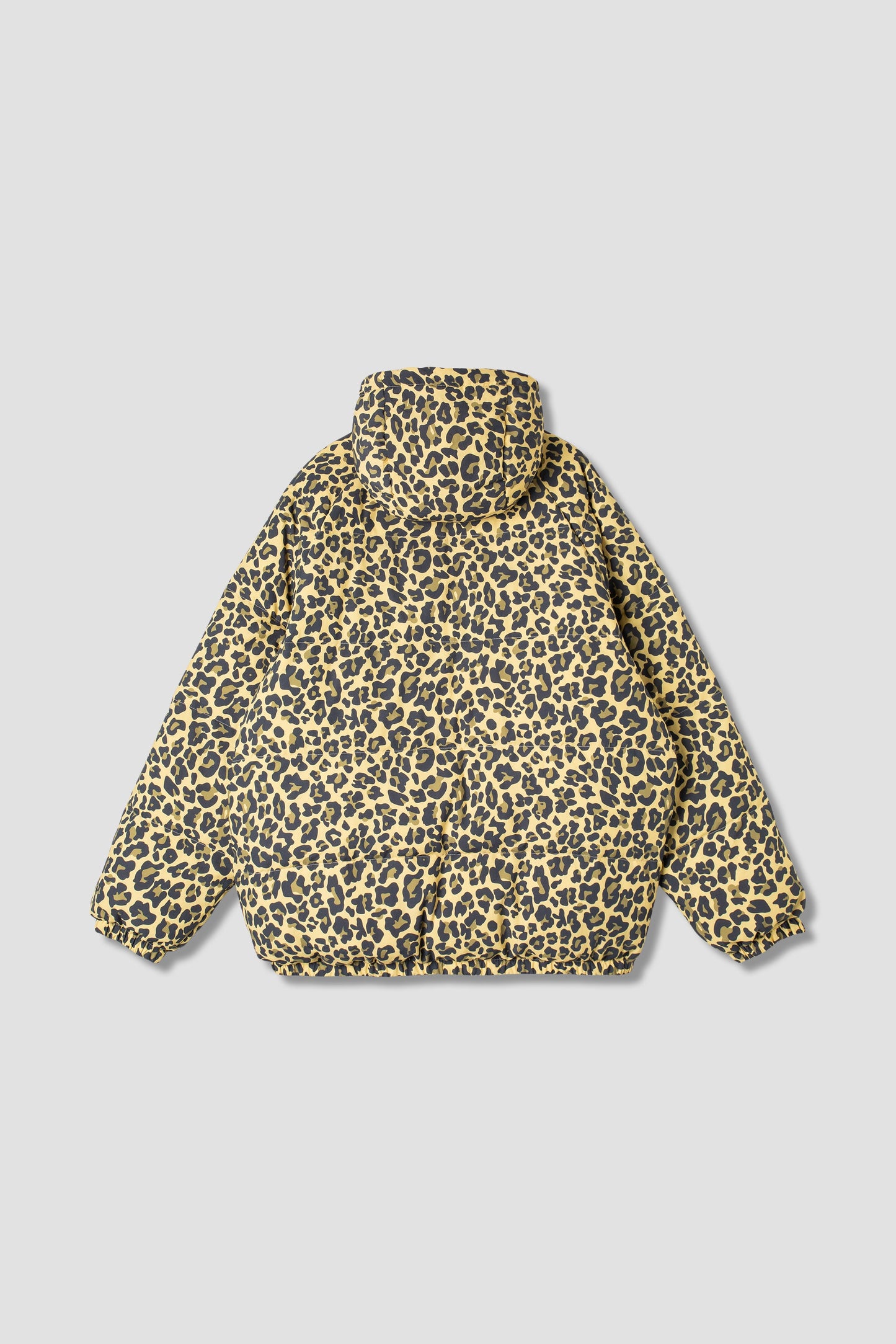 Back view of Ultralight Parka in Leopard Camo