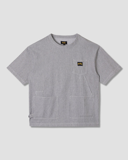 Utility Painter Tee (Aged Hickory Stripe)