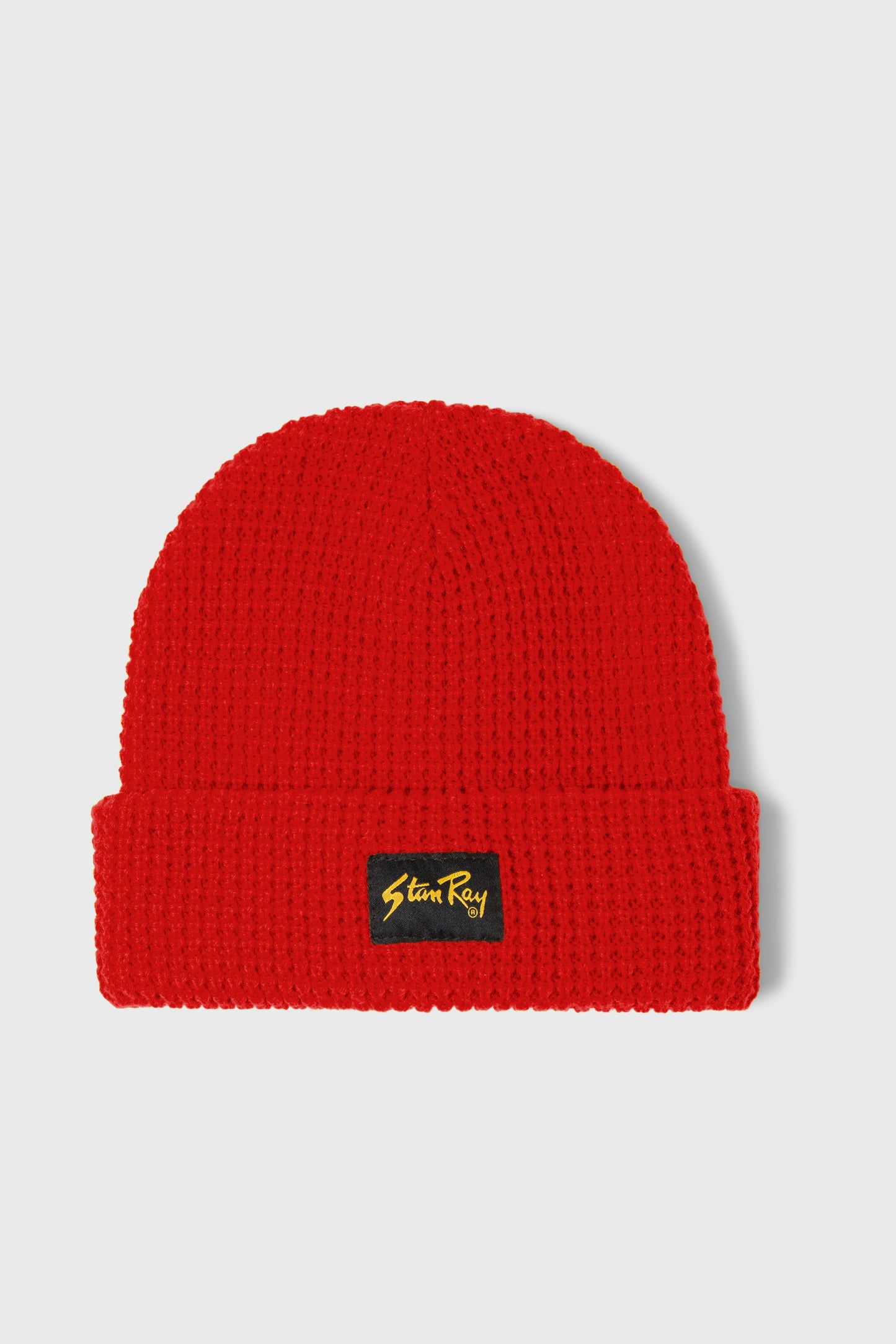 Waffle Beanie (Red)