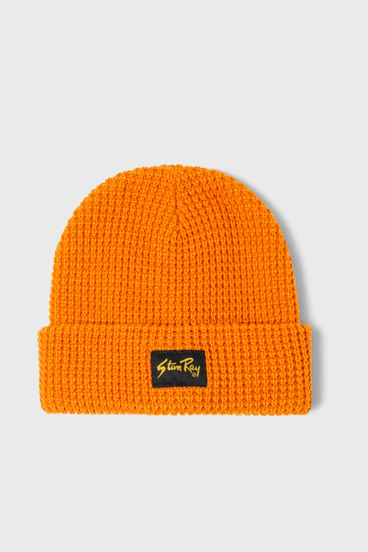 Stan Ray Waffle Beanie in Texas Gold