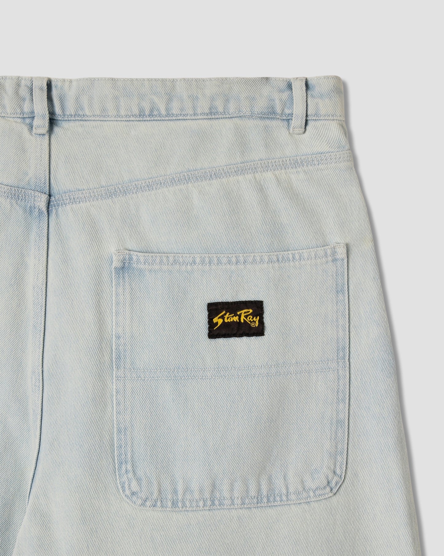 Wide 5 Short (denim bleu clair)