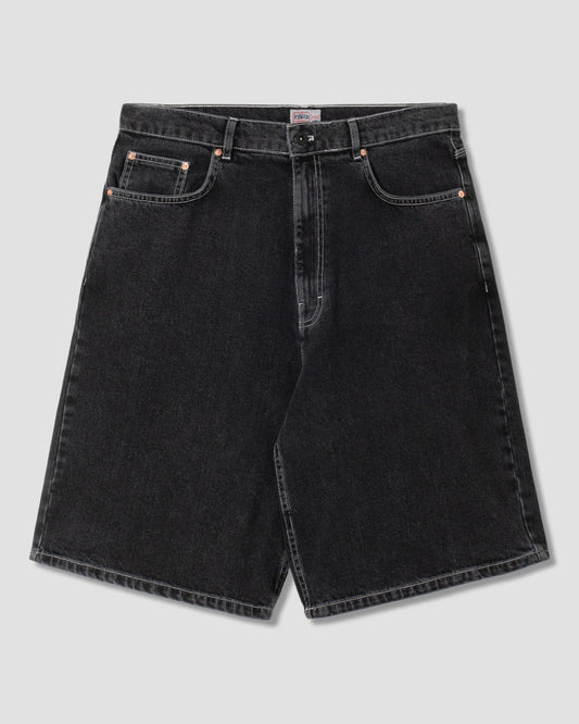 Wide 5 Short (Washed Black)