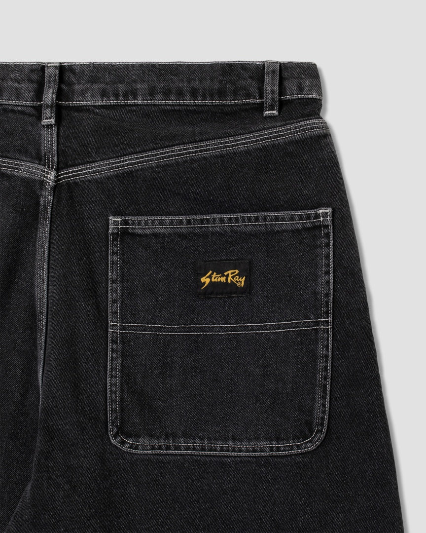 Wide 5 Short (Washed Black)