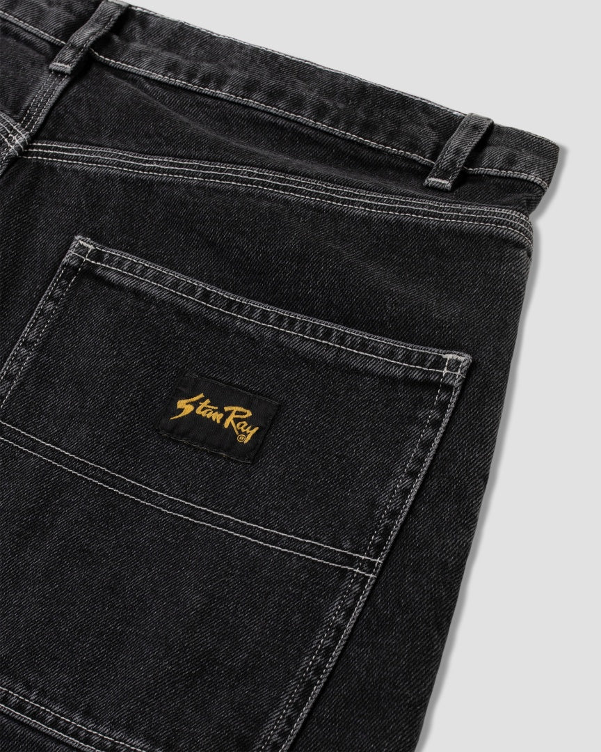 Wide 5 Short (Washed Black)