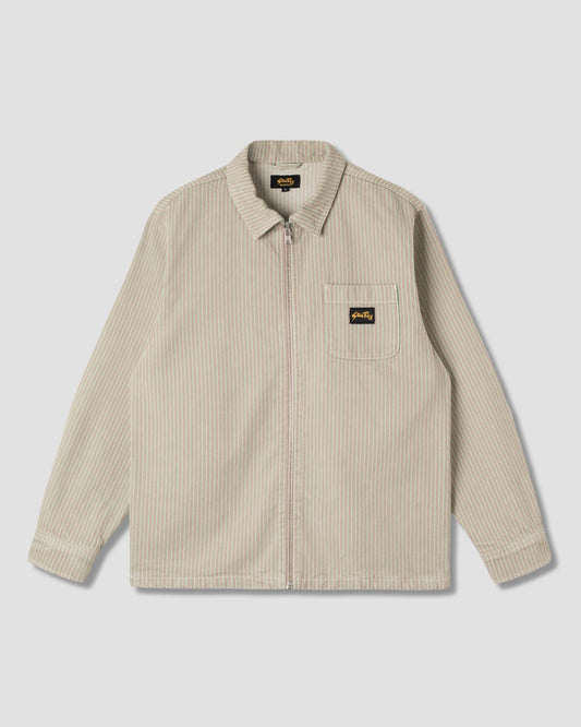 Zip Shirt (Quiet Green Hickory)