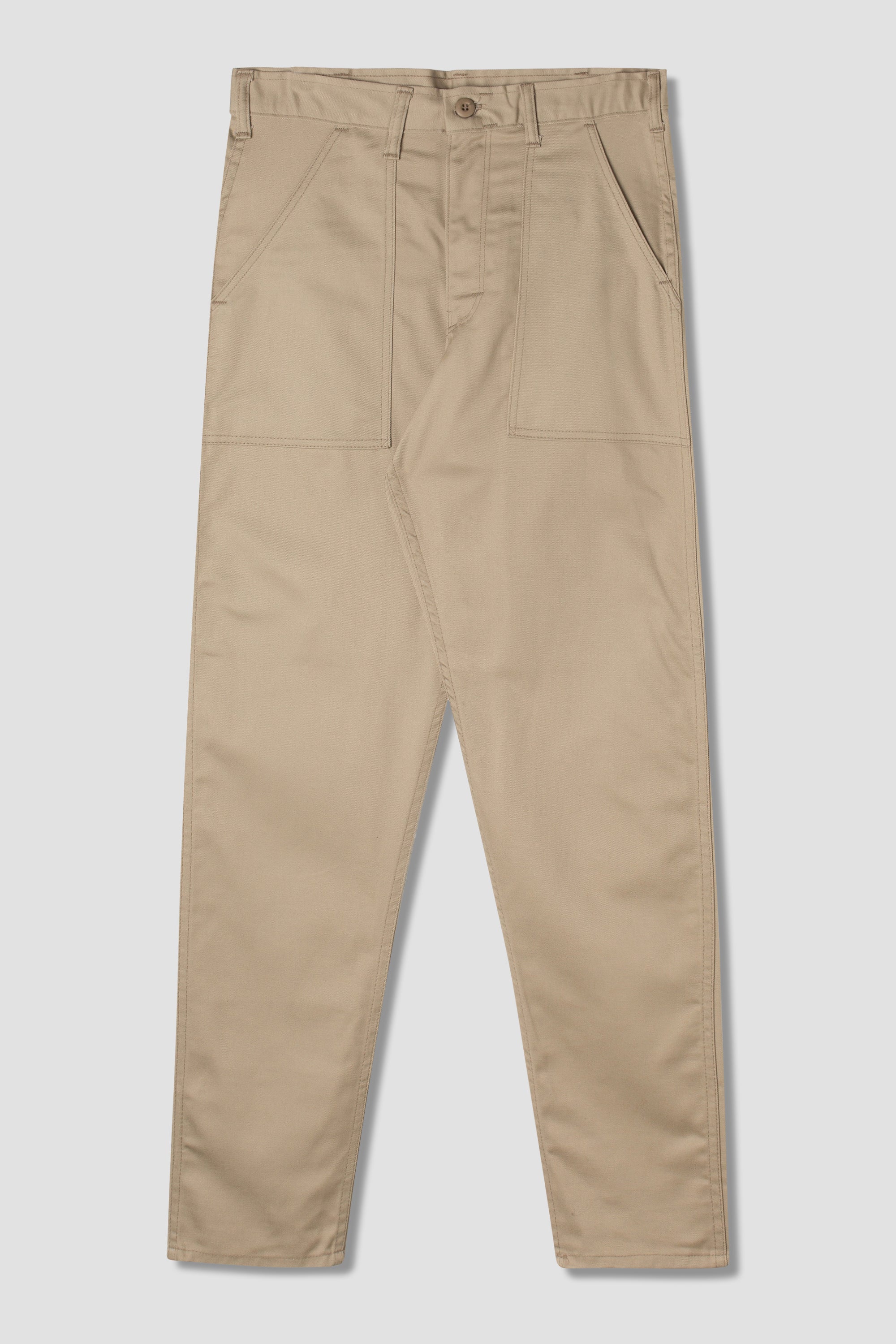 The Khaki Brown Twill Trouser | JCRT